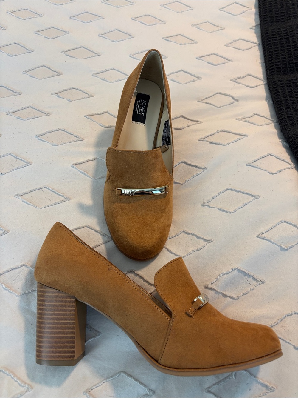 Womens Tan Heeled Shoes